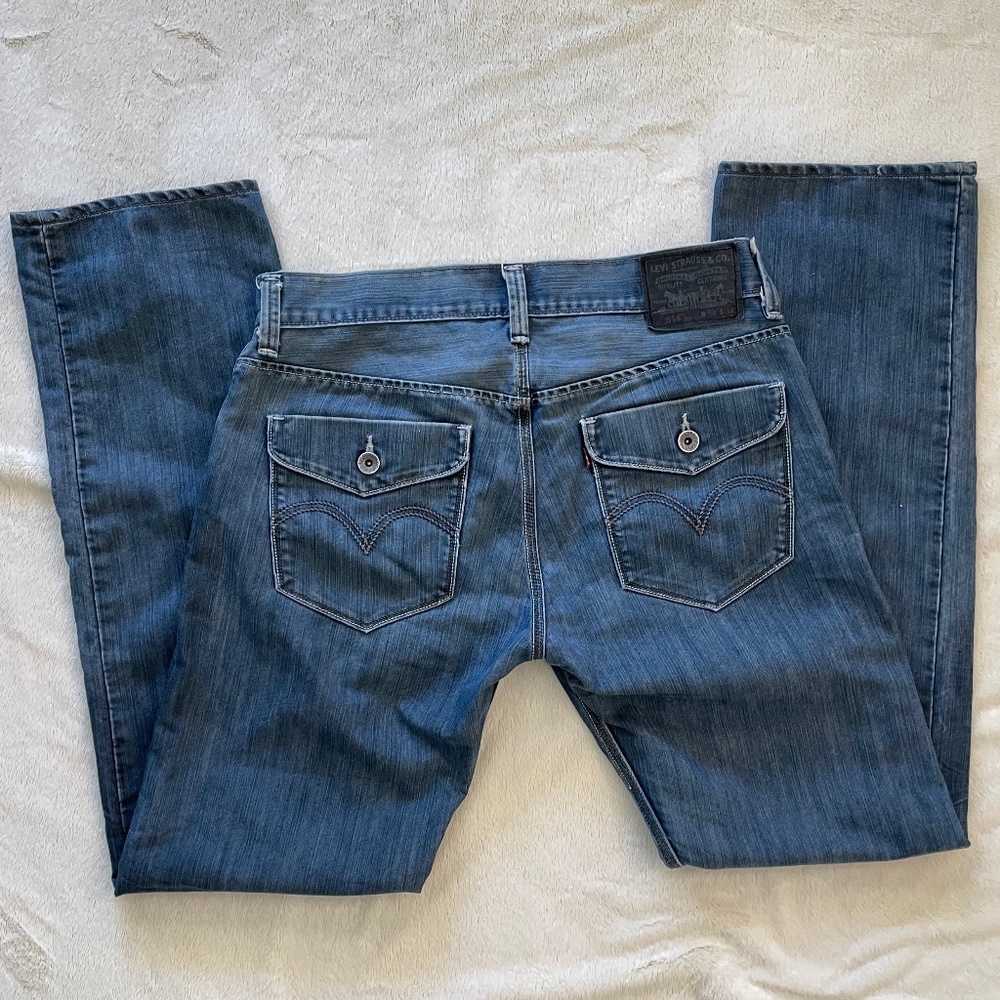 Levi's 514 Slim Straight Flap Pocket Red Tab Men's 34x34